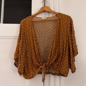 Festival/Boho Tie Top